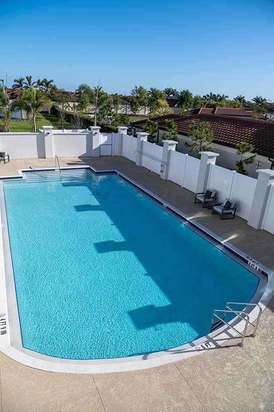 aquatic therapy in the pool at The Goldton at Venice