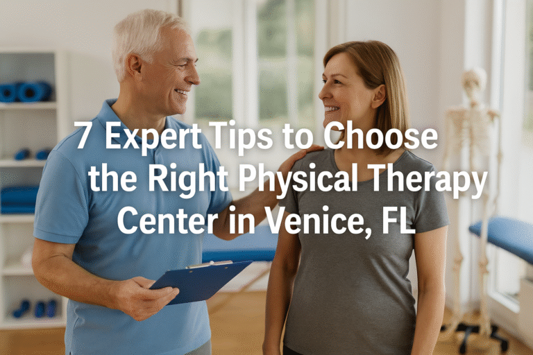 Read more about the article 7 Expert Tips to Choose the Right Physical Therapy Center in Venice, FL