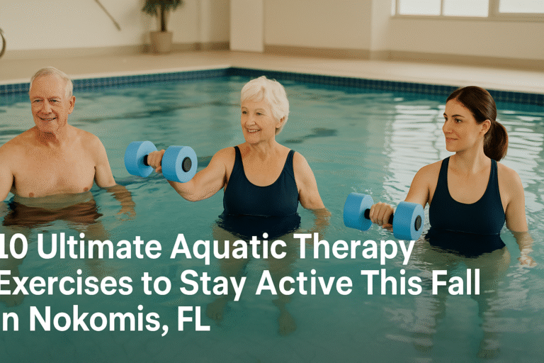 Read more about the article 10 Ultimate Aquatic Therapy Exercises to Stay Active This Fall in Nokomis, FL