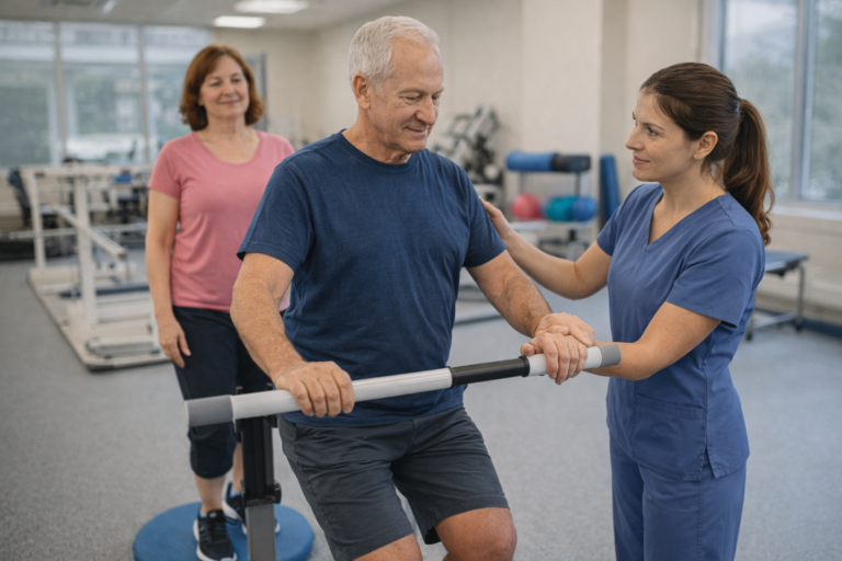Read more about the article 10 Ultimate Benefits of Balance Therapy in a State-of-the-Art Rehab Gym in Nokomis, FL